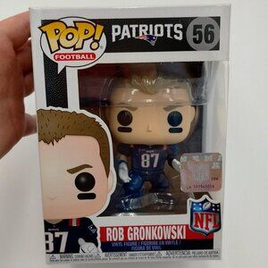 Funko POP! Rob Gronkowski Blue Jersey Vinyl Figure NIB